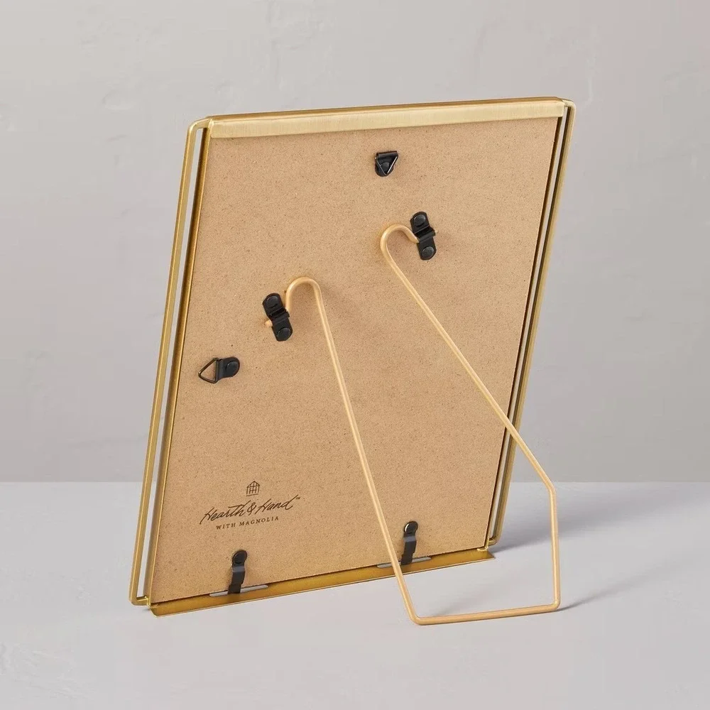 4x6 Wire-Edge Brass Picture Frame Antique Finish -‎ Hearth & Hand Magnolia